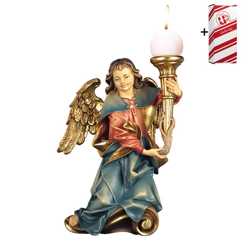 Angelo corale con candela destro + box regalo 23 Angeli | Semprini Arredi  Sacri