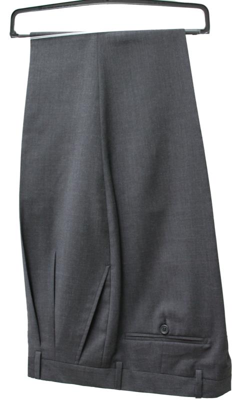 Pantaloni in fresco lana estivo grigio scuro | vendita online Semprini  Arredi Sacri