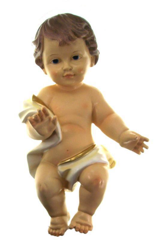 Gesu bambino benedicente cm 34 in resina Gesu' Bambini | Semprini Arredi  Sacri