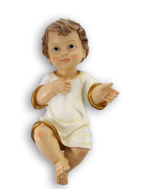 Gesu bambino vestito cm 34 Gesu' Bambini | vendita online Semprini Arredi  Sacri