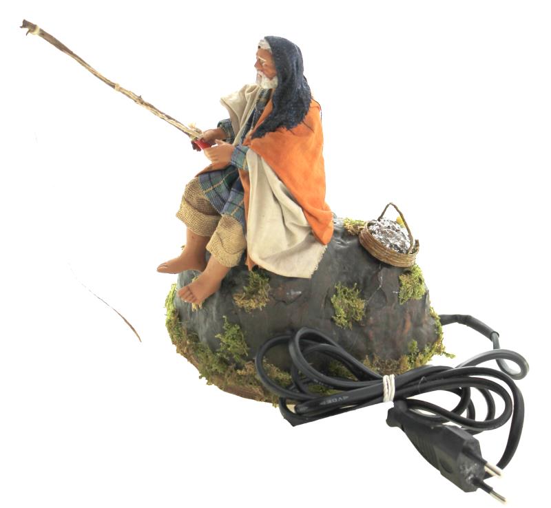 Pescatore in movimento cm 12 Statue | vendita online Semprini Arredi Sacri