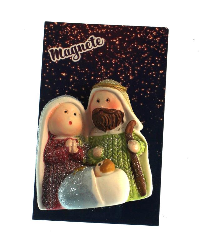 Immagini Natale Nativita.Nativita Sacra Famiglia Calamita Cm 4x7 Articoli Regalo Per Natale