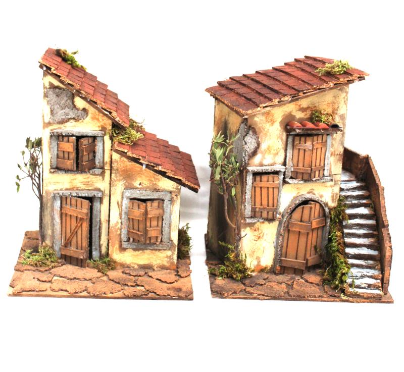 Casa presepe napoletano altezza cm 25 Case | vendita online Semprini Arredi  Sacri
