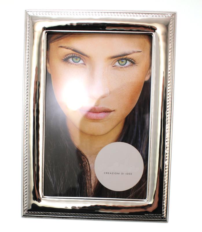 Portafoto argento formato 15x20 cm Cornici per ricorrenze | Semprini Arredi  Sacri