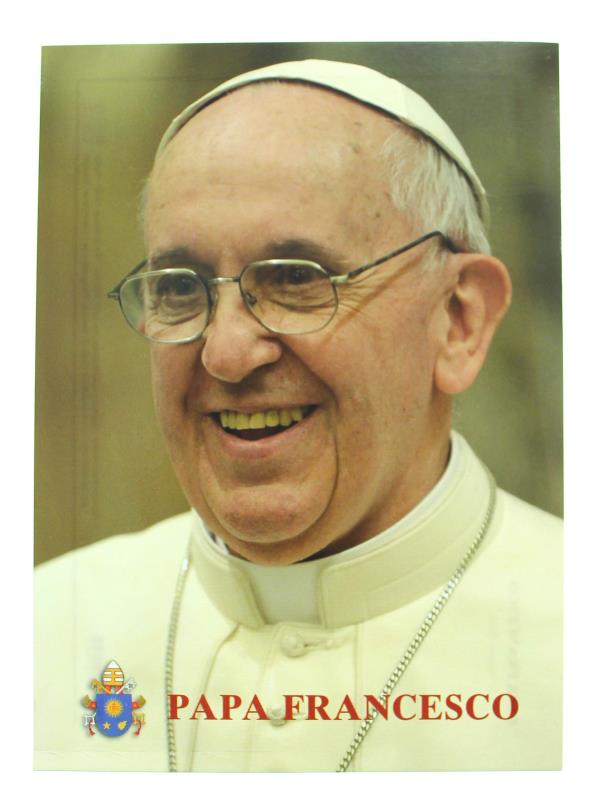 cartolina papa francesco