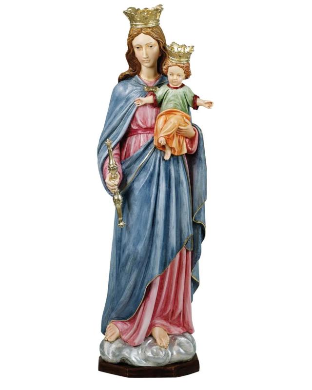 statua maria ausiliatrice cm 110 resina