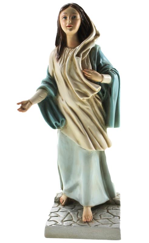 Statua maria di nazaret cm 28 resina Statue | vendita online Semprini  Arredi Sacri