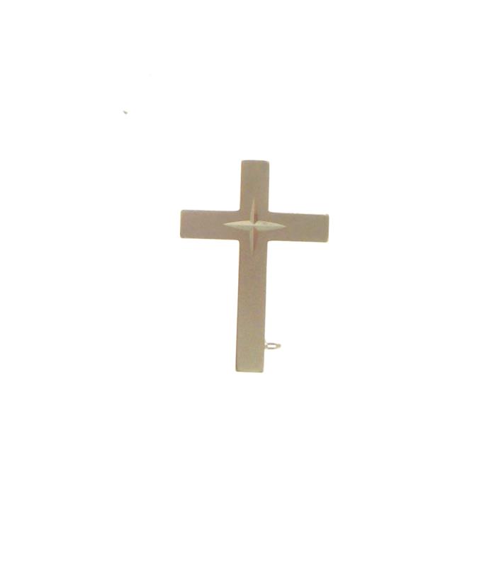 Croce in oro cm 2 5 c/spilla Spille | vendita online Semprini Arredi Sacri