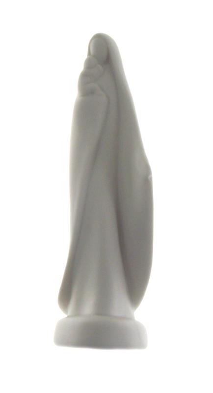 statua madonna c bambino porcellana cm 16