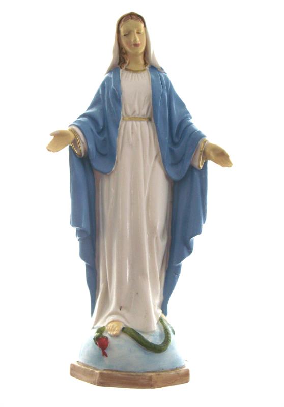 statua madonna miracolosa cm 15