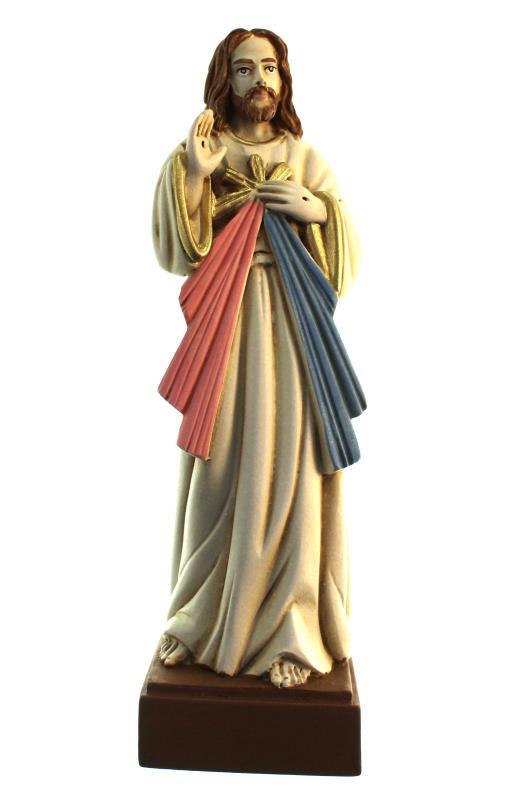 statua  gesu misericordioso cm 15