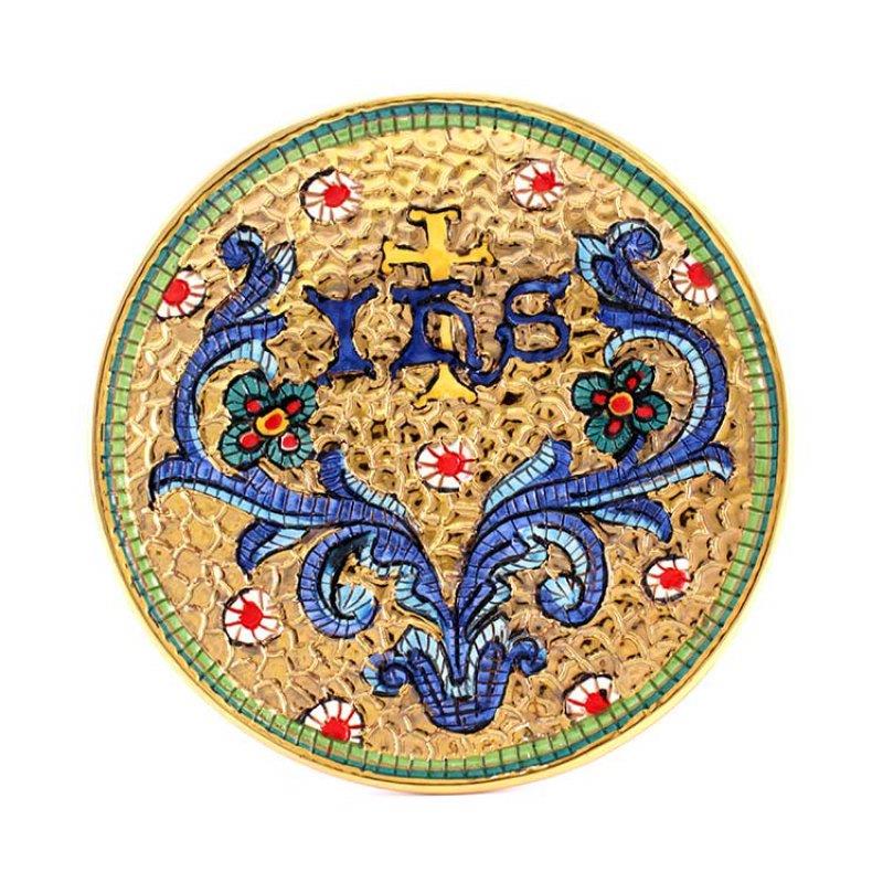 patena ceramica  bizantina tu