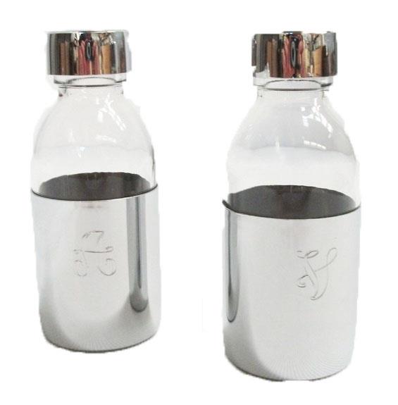 Coppia bottiglie vetro Ampolline | vendita online Semprini Arredi Sacri