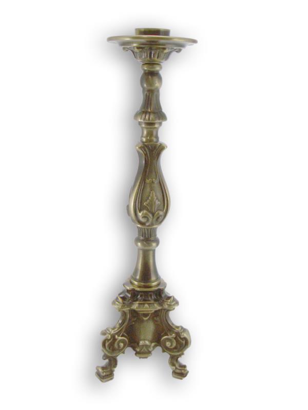 Candeliere rococo in ottone cm 60 Candelieri | vendita online Semprini  Arredi Sacri