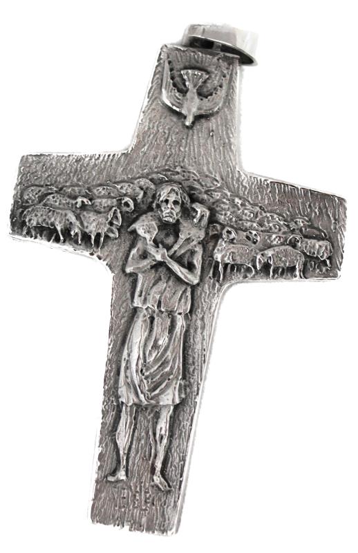 Croce pettorale papa francesco metallo Articoli Vescovili | Semprini Arredi  Sacri
