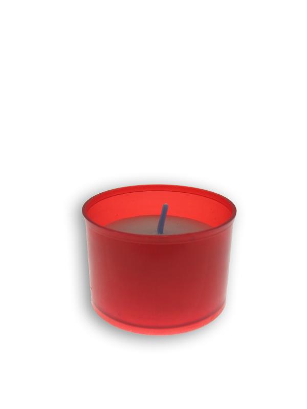 Lumini votivi 5b rosso imbustato 336 pz | vendita online Semprini Arredi  Sacri