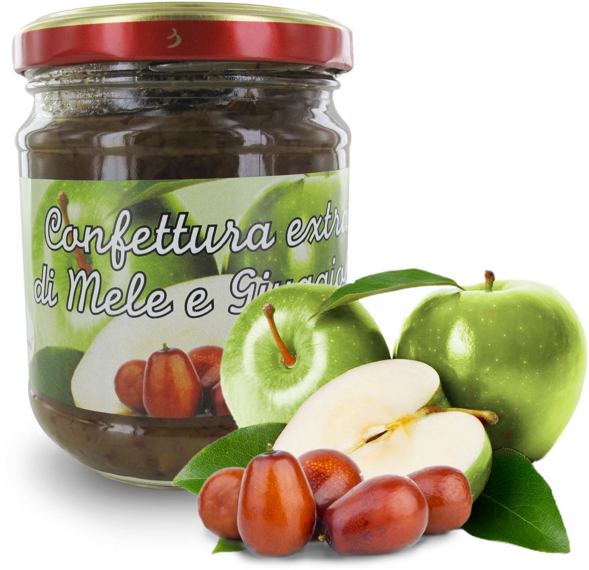 confettura extra di mele e giuggiole di sant antonio di padova da 220 grammi