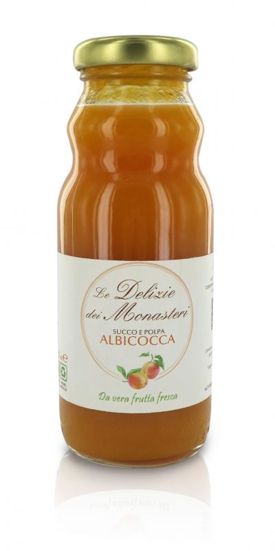 succo di frutta albicocca - le delizie dei monasteri - 200 ml