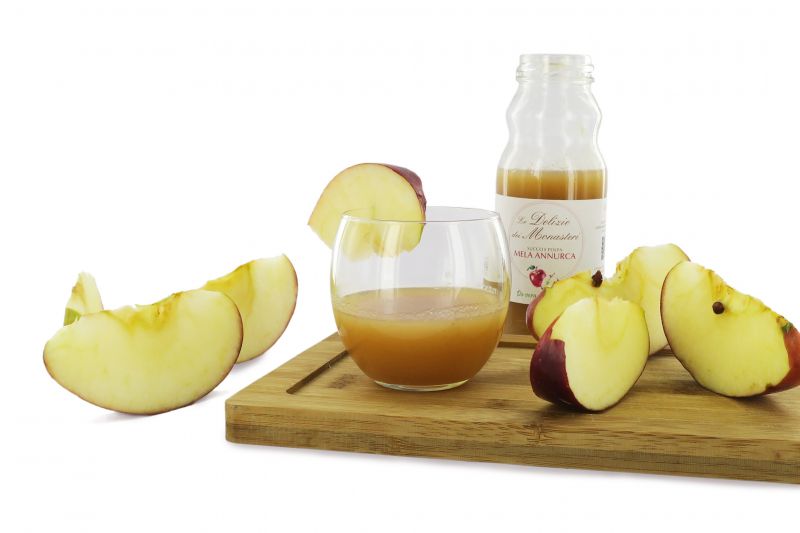succo di frutta mela annurca - le delizie dei monasteri - 200 ml 