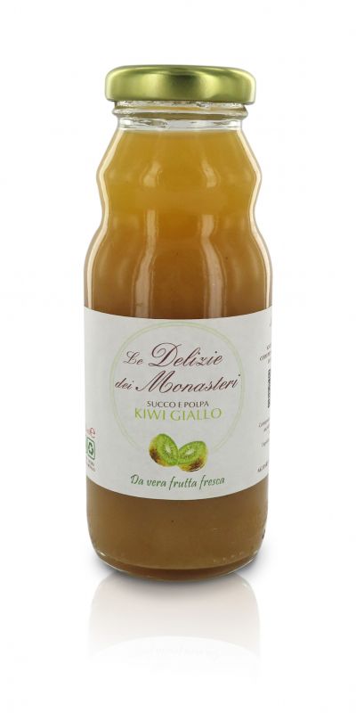 succo di frutta kiwi giallo - le delizie dei monasteri - 200 ml