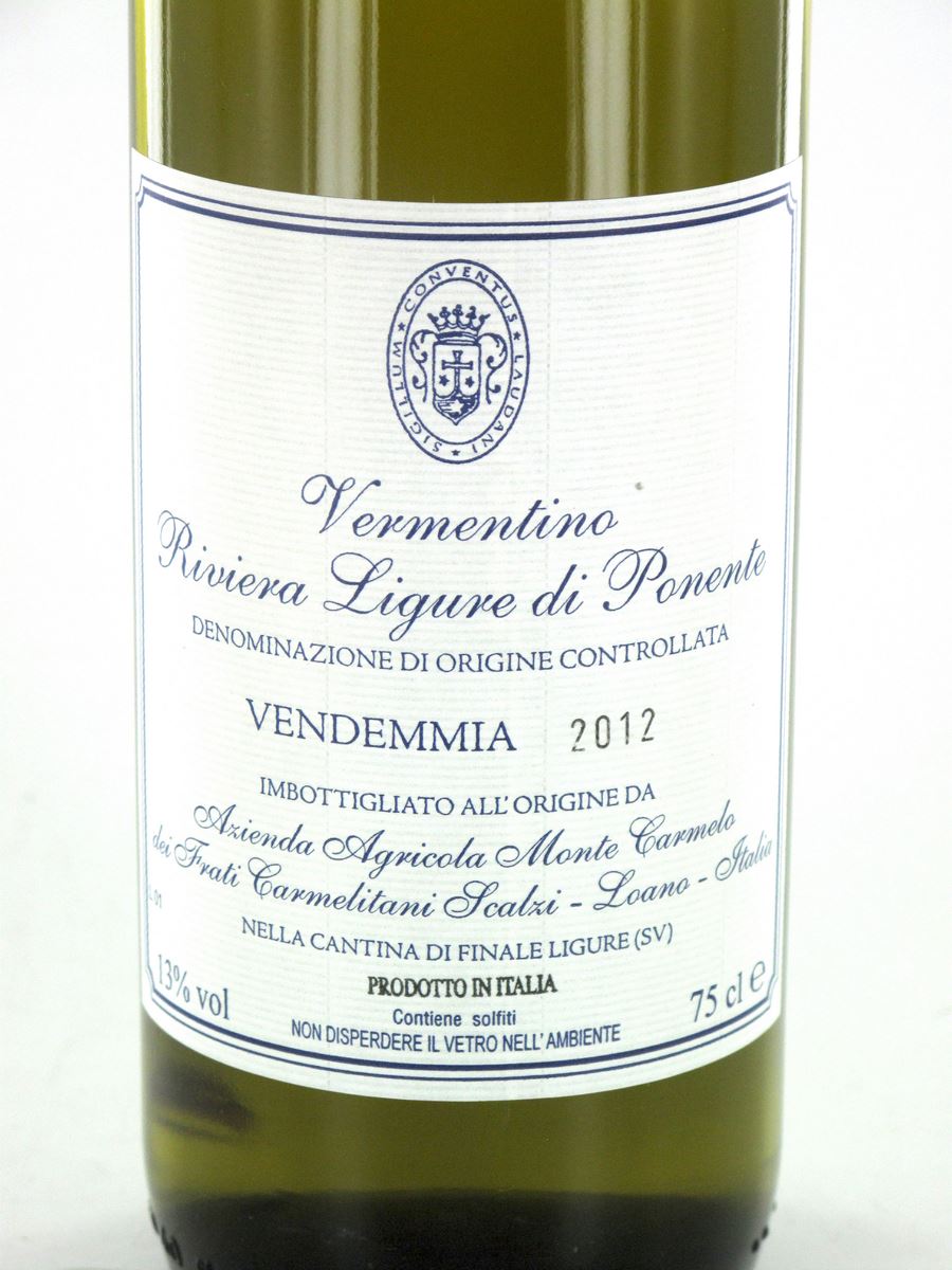 vino bianco vermentino doc dei frati carmelitani scalzi  - 0,75 lt