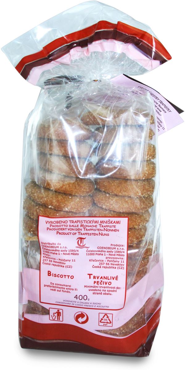 biscotti delle suore trappiste frumentum da 400 grammi	