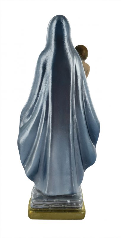 statua regina del castello in gesso madreperlato dipinta a mano - circa 15 cm