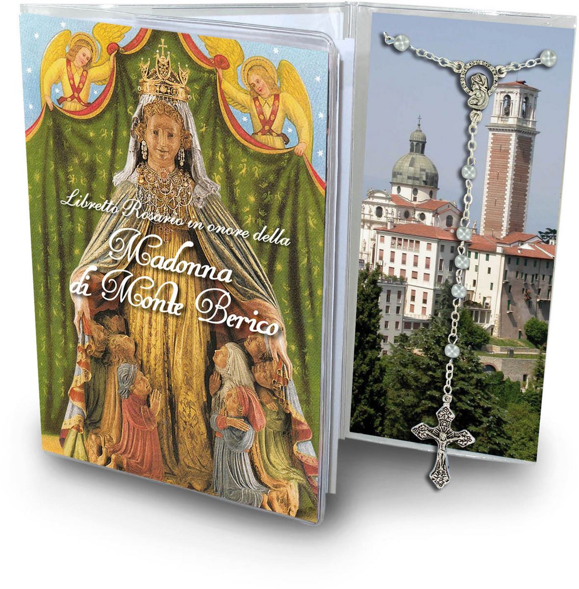 libretto con rosario madonna di monte berico - italiano
