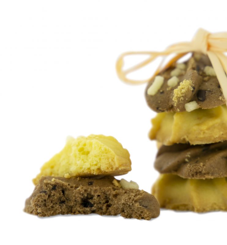 biscotti artigianali da tè al burro - la bottega del biscotto dei fratelli castellucchio (250 gr)