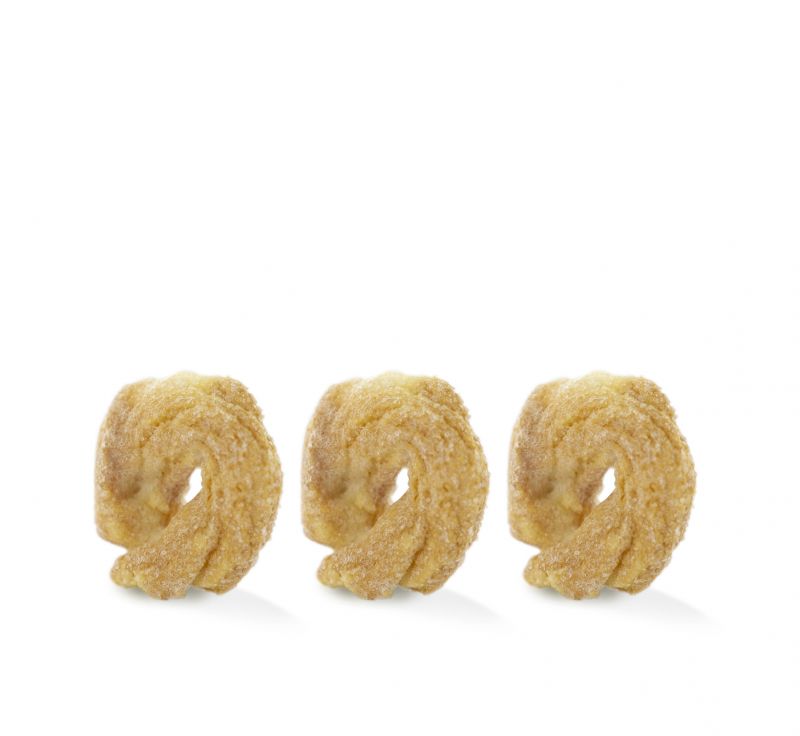 biscotti artigianali al burro cerchietti - la bottega del biscotto dei fratelli castellucchio (200 gr)