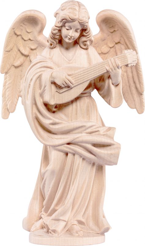 angelo victoria - demetz - deur - statua in legno dipinta a mano. altezza pari a 13 cm.