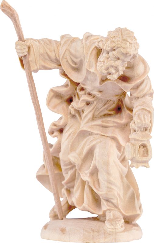 giuseppe d.k. - demetz - deur - statua in legno dipinta a mano. altezza pari a 27 cm.