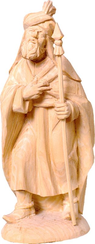 cammelliere t.k. - demetz - deur - statua in legno dipinta a mano. altezza pari a 50 cm.