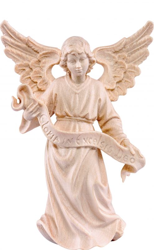 angelo h.k. - demetz - deur - statua in legno dipinta a mano. altezza pari a 15 cm.