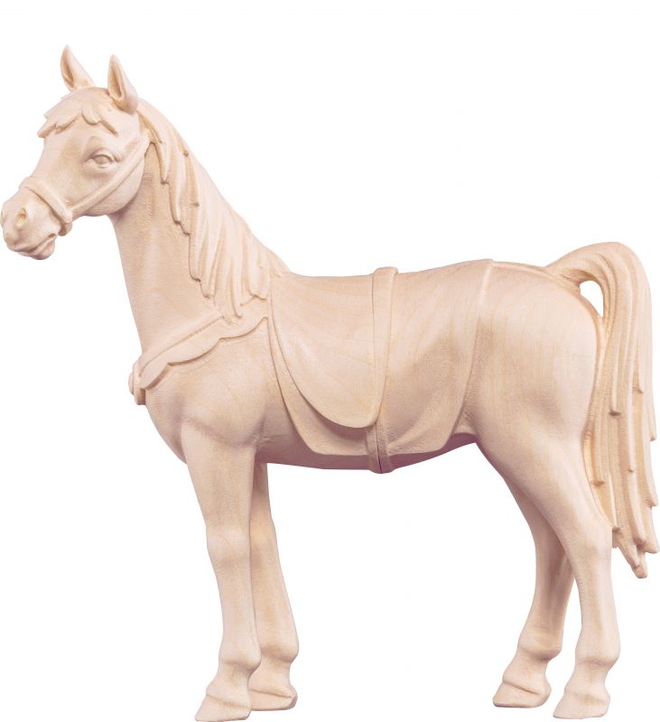 cavallo artis - demetz - deur - statua in legno dipinta a mano. altezza pari a 20 cm.