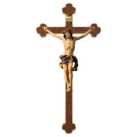 Crocifisso Nazareno Croce barocca (Blu). 25(53x