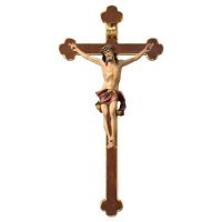 Crocifisso Nazareno Croce barocca (Rosso). 25(5